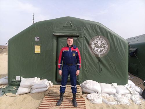 Студент Толстовского университета участвует в ликвидации последствий ЧС в Анапе